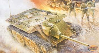 Trumpeter German E10 Tank Destroyer Plastic Model Military Vehicle Kit 1/35 Scale #00385