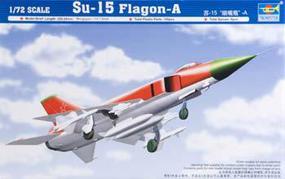Trumpeter Sukhoi Su15 Flagon A Soviet Interceptor Aircraft (D) Plastic Model Airplane Kit 1/72 #01624