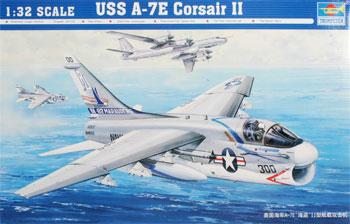 Trumpeter A7E Corsair II Aircraft Plastic Model Airplane 1/32 Scale #02231