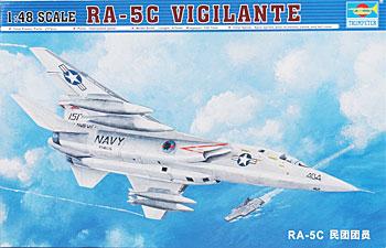 Trumpeter RA5C Vigilante Aircraft Plastic Model Airplane Kit 1/48 Scale #02809