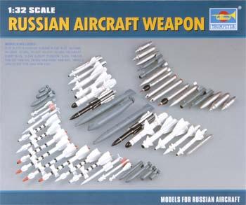 Trumpeter Russian Modern Aircraft Weapons Set Plastic Model Military Diorama Kit 1/32 Scale #03301