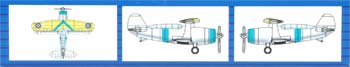 Trumpeter SBC Scout Plane for Carriers Plastic Model Airplane Kit 1/700 Scale #03441