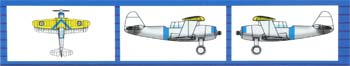 Trumpeter TG2 Plane for Carriers Plastic Model Airplane Kit 1/700 Scale #03446