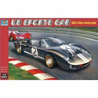 Trumpeter Ford GT40 Le Mans Edition Plastic Model Car Kit 1/12 Scale #05403