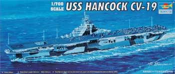 Trumpeter USS Hancock Aircraft Carrier Plastic Model Military Ship 1/700 Scale #05737
