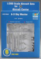 Trumpeter A3D Skywarrior Aircraft for USS Nimitz Plastic Model Airplane Kit 1/350 #06223