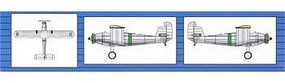 Trumpeter TG-2 Torpedo Bomber Aircraft Fleet (6) Plastic Model Airplane Kit #06248