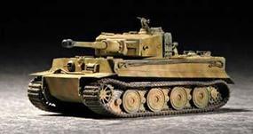 Trumpeter German Tiger I Tank Late Production Plastic Model Military Vehicle Kit 1/72 Scale #07244
