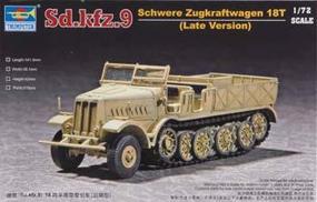 Trumpeter WWII German FAMO 18t SdKfz 9 Type F3 Halftrack Plastic Model Kit 1/72 Scale #07252