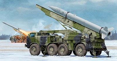 Trumpeter Russian 9P113 TEL Launcher with 9M21 Plastic Model Military Vehicle Kit 1/35 Scale #1025