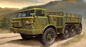 Trumpeter Russian Zil135 truck w/Stake Body Plastic Model Military Vehicle Kit 1/35 Scale #1073