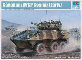 Trumpeter Canadian Cougar 6x6 AVGP Plastic Model Military Vehicle Kit 1/35 Scale #1501