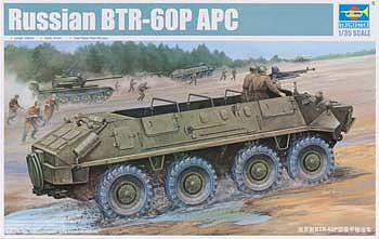 Trumpeter Russian BTR60P Armored Personnel Carrier Plastic Model Military Vehicle 1/35 Scale #1542
