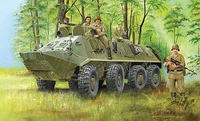 Trumpeter Russian BTR-60PA Armored Personnel Carrier Plastic Model Military Vehicle 1/35 Scale #1543
