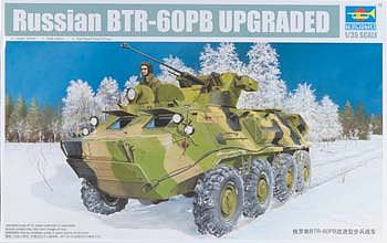 Trumpeter Russian BTR60PB Armored Personnel Carrier Upgraded Plastic Model Kit 1/35 Scale #1545