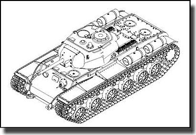Trumpeter Soviet KV-1S Heavy Tank Plastic Model Military Vehicle Kit 1/35 Scale #1566