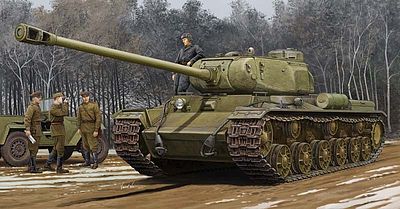 Trumpeter Soviet KV122 Heavy Tank (New Variant) (APR) Plastic Model Military Vehicle 1/35 Scale #1570