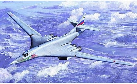 Trumpeter Russian Tu160 Blackjack Bomber Aircraft Plastic Model Airplane Kit 1/72 Scale #1620