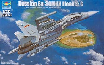 Trumpeter Sukhoi Su-30MKK Flanker G Russian Fighter Plastic Model Airplane Kit 1/72 Scale #1659