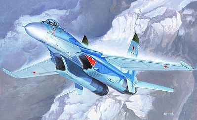 Trumpeter Sukhoi SU-27 Flanker B Russian Fighter Plastic Model Airplane Kit 1/72 Scale #1660