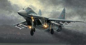 Trumpeter Mig-29A Fulcrum Product 9.12'' Russian Fighter Plastic Model Airplane Kit 1/72 Scale #1674