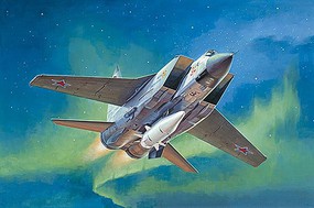 Trumpeter MiG31BM Foxhound Russian Fighter with KH47M2 Plastic Model Airplane Kit 1/72 Scale #1697