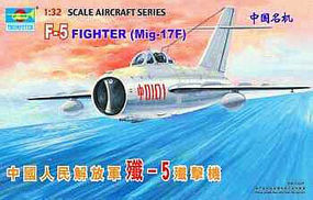 Trumpeter Shenyang F5/Mig17 Daytime Fighter Plane Plastic Model Airplane Kit 1/32 Scale #2205