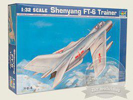Trumpeter SHENYANG FT-6 TRAINER Plastic Model Airplane Kit 1/32 Scale #2208