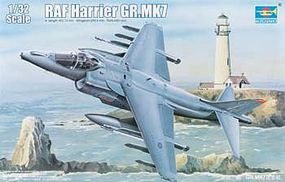 Trumpeter RAF Harrier GR Mk 7 Attack Aircraft Plastic Model Airplane Kit 1/32 Scale #2287