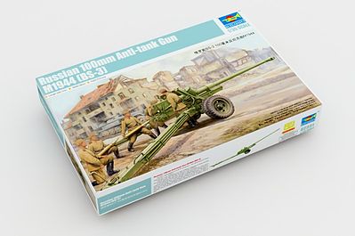 Trumpeter Russian 100mm Anti Tank M1944 Gun Plastic Model Military Vehicle 1/35 Scale #2331