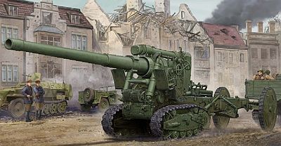 Trumpeter Soviet Br2 152mm M1935 Gun (New Tool) (DEC) Plastic Model Military Vehicle 1/35 Scale #2338