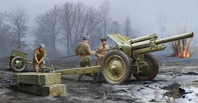 Trumpeter Soviet 122mm Howitzer 1938 M-30 Gun Plastic Model Military Diorama 1/35 Scale #2343
