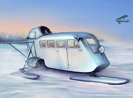 Soviet KM4 Armored Aerosan