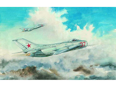 Trumpeter Mig19S Farmer C Fighter Aircraft Plastic Model Airplane Kit 1/48 Scale #2803