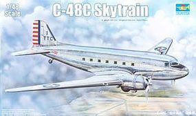 Trumpeter C-48C Skytrain Transport Aircraft Plastic Model Airplane Kit 1/48 Scale #2829