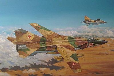 Trumpeter Mig-23ML Flogger-G Soviet Fighter Aircraft Plastic Model Airplane Kit 1/48 Scale #2855