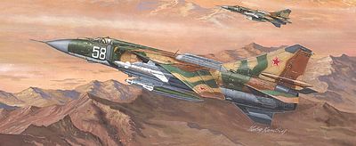 Trumpeter MIG-23MLD Flogger-K Russian Fighter Plastic Model Airplane Kit 1/48 Scale #2856