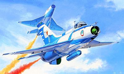 Trumpeter J-7GB Chinese Fighter Plastic Model Airplane Kit 1/48 Scale #2862