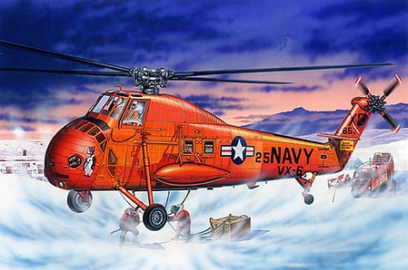 Trumpeter UH34D Seahorse Helicopter Plastic Model Helicopter Kit 1/48 Scale #2886