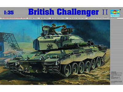 Trumpeter British Challenger II Tank Plastic Model Military Vehicle 1/35 Scale #308