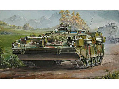 Trumpeter Swedish Strv 103C Main Battle Tank Plastic Model Military Vehicle 1/35 Scale #310