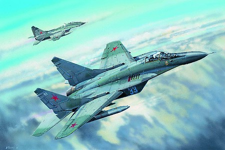 Trumpeter MiG29C Fulcrum Russian Fighter Plastic Model Airplane Kit 1/32 Scale #3224