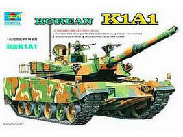 Trumpeter Korean Tank K1A1 with 120mm Plastic Model Military Vehicle 1/35 Scale #331