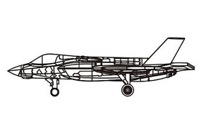 Trumpeter 1/700 Trumpeter F-35B Lightning II Pack
