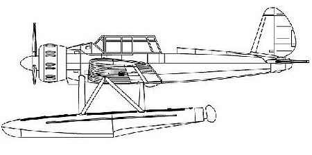 Trumpeter Arado AR196 Seaplane (New Tool) (NOV) Plastic Model Airplane Kit 1/200 Scale #4203
