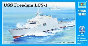 Trumpeter USS Freedom LCS-1 Lottoral Combat Ship Plastic Model Military Ship 1/350 Scale #4549