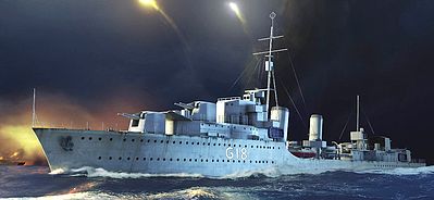 Trumpeter HMS Zulu British Tribal Class Destroyer 1941 Plastic Model Military Ship 1/350 Scale #5332