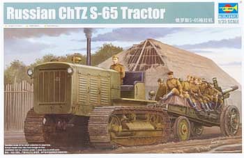 Trumpeter Russian ChTZ S-65 Tractor Plastic Model Military Vehicle 1/35 Scale #5538