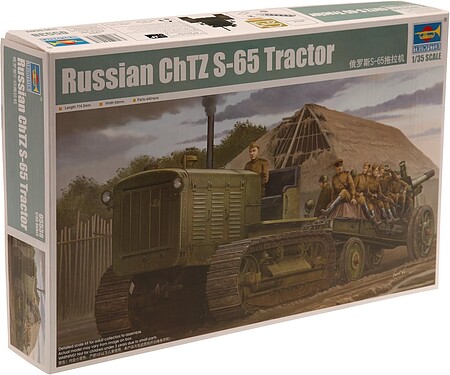 Trumpeter Russian ChTZ S-65 Tractor Plastic Model Military Vehicle 1/35 Scale #5538