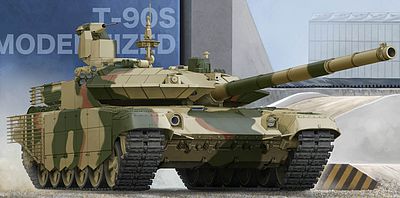 Trumpeter Russian T-90S Modernized Main Battle Tank Plastic Model Military Vehicle 1/35 Scale #5549